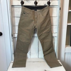 Men’s 32 x 34 Kuhl Khaki Dark Tan Pants